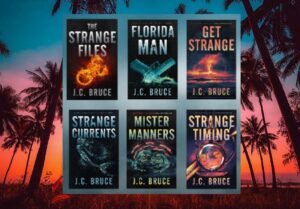 The Strange Files Series: Six book covers