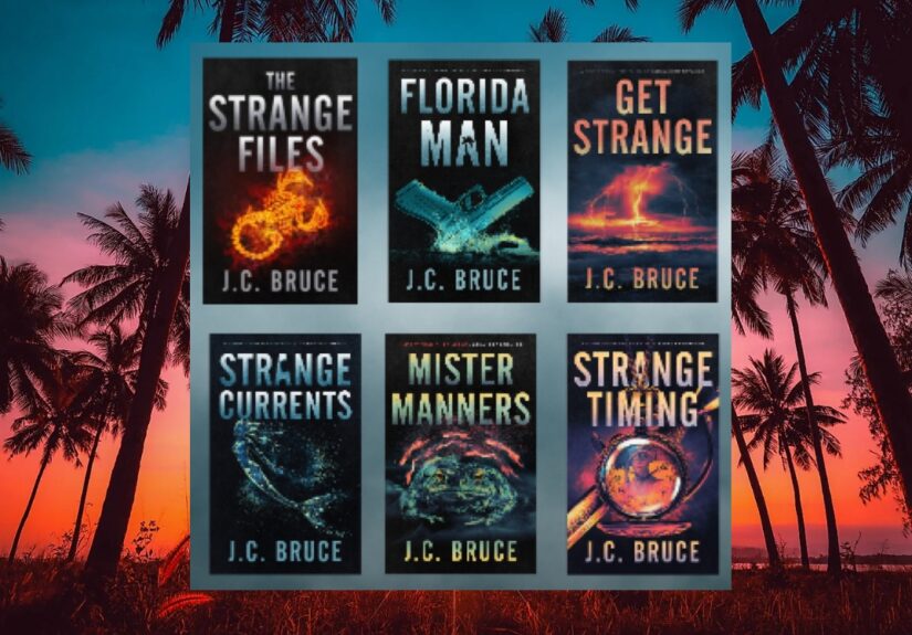 The Strange Files Series: Six book covers